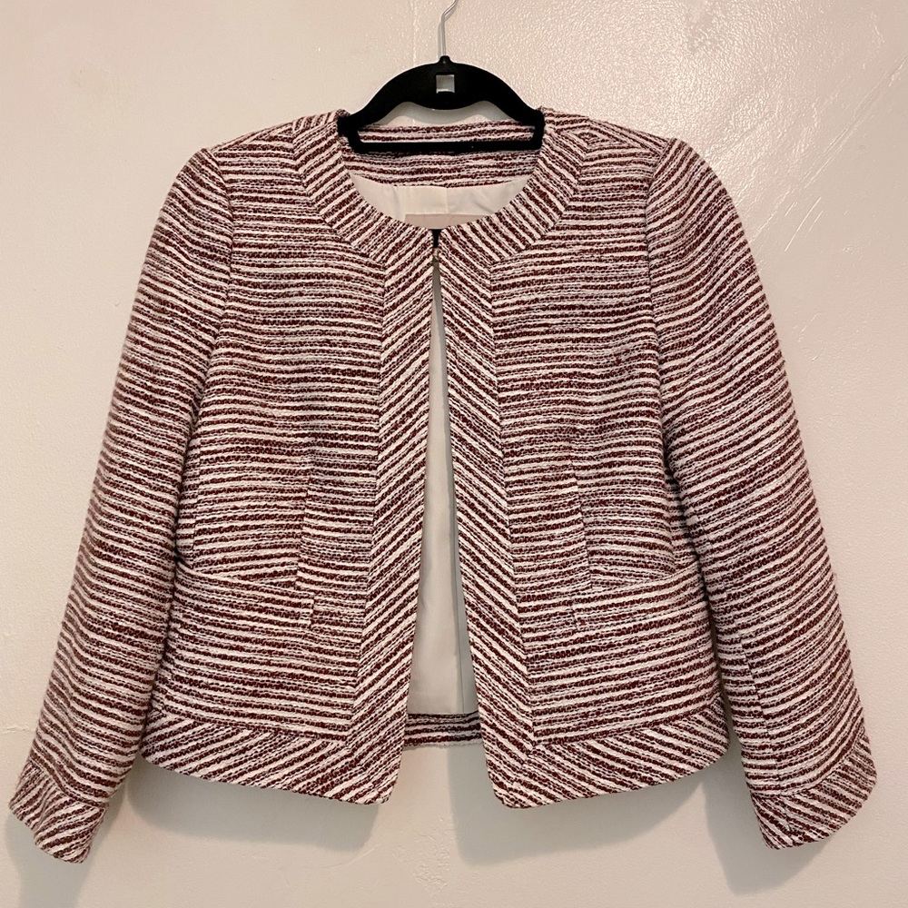 Banana Republic festive cropped blazer